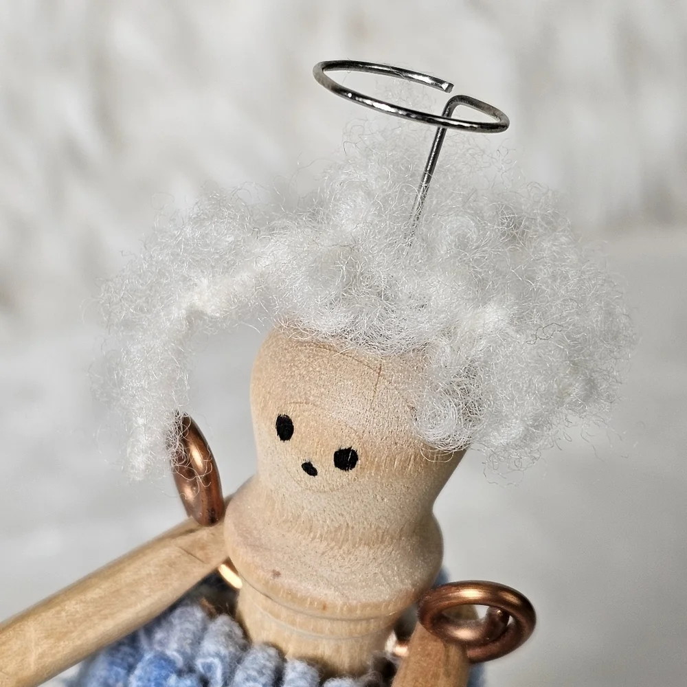 Vintage Holiday Ornament Angel - Picture 9 of 12